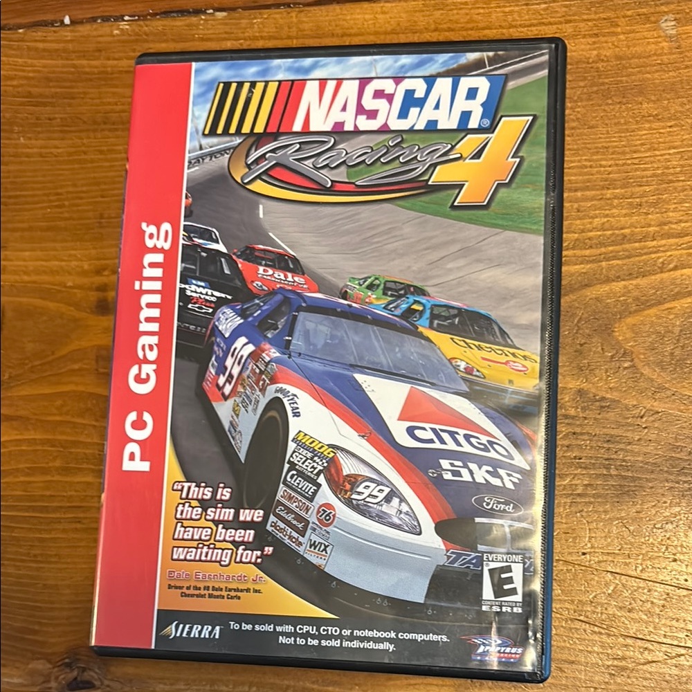 Serra NASCAR Racing 4 PC Game - Red and Blue